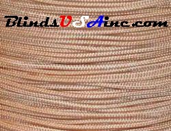 1.2 millimeter cord, poly shade cord, color beige