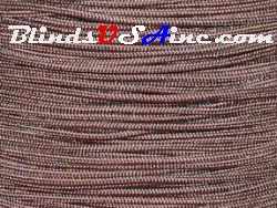 1.4 millimeter cord, poly shade cord, color cocoa