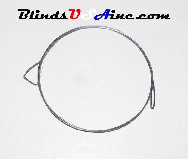 24 inch Cord Threading Hook-Wire for threading through Vertical Blind Carriers, hand made
