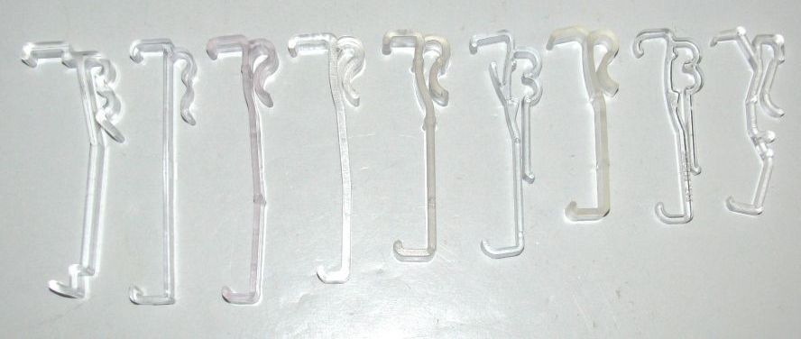 Selection of 12 Valance Clips for 2 inch Blinds