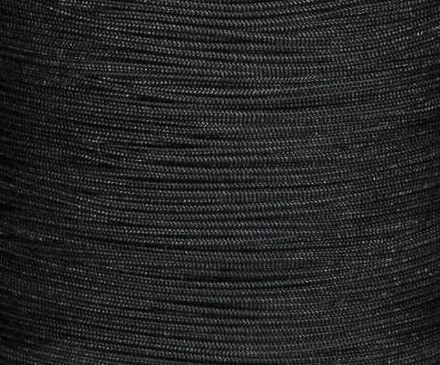 1.8 millimeter cord, poly shade cord, color Black
