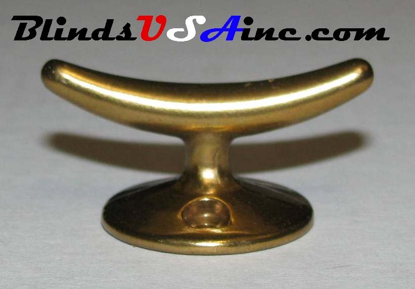 Graber solid brass cord cleat 8-246-8