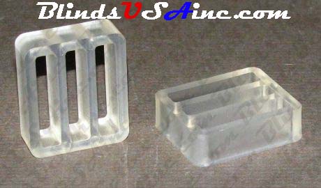 clear Set of 4 Spacers for blinds rollers shades brackets 3/16" thick 
