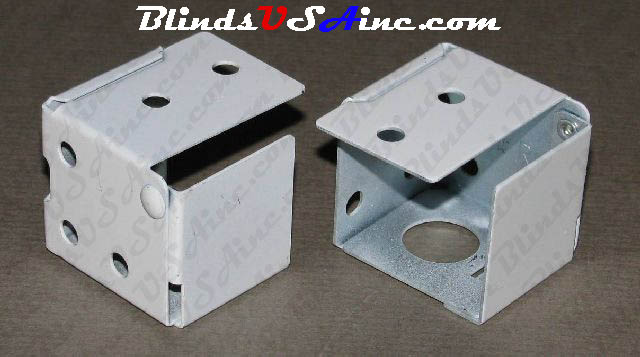 1" Micro or Mini Blind CENTER SUPPORT Bracket for 1" Square Headrail 
