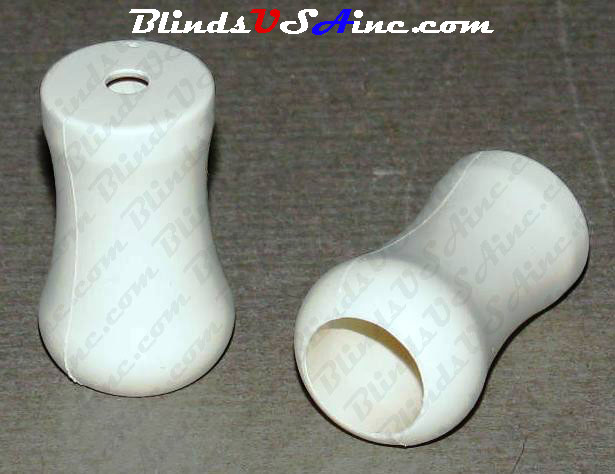Plastic Cord TASSELs color VANILLA Shade Blind Pull Tassel Pkg of 25 