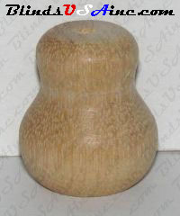 Wood Cord Tassel, color Natural, #HOR-TAS8-NA