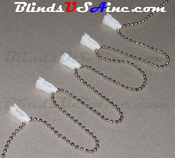 Vertical Blind Chain & Clip for Fabric Vanes