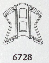 Kirsch Continental 2-1/2 Rod Flexible Corner Connector image, Item # CONT-FLX8, Part # 6728.025