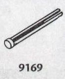 Kirsch Oval Rod (series 9001) Spring Socket, Part #9169.025, 9/16" x 11/32" 