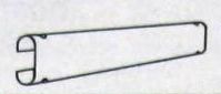 Kirsch oval rod (Series 9001) external splice, part # 19404-025