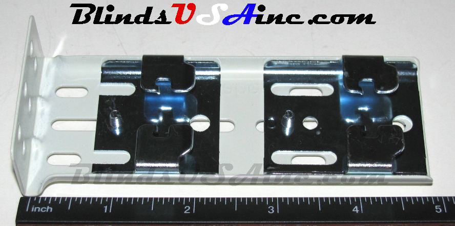 Graber double rod end brackets, Projects 2 to 3 inch and 5 to 6.5 inch, part # 9-128-1, measurement