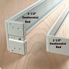 Kirsch Continental Rods