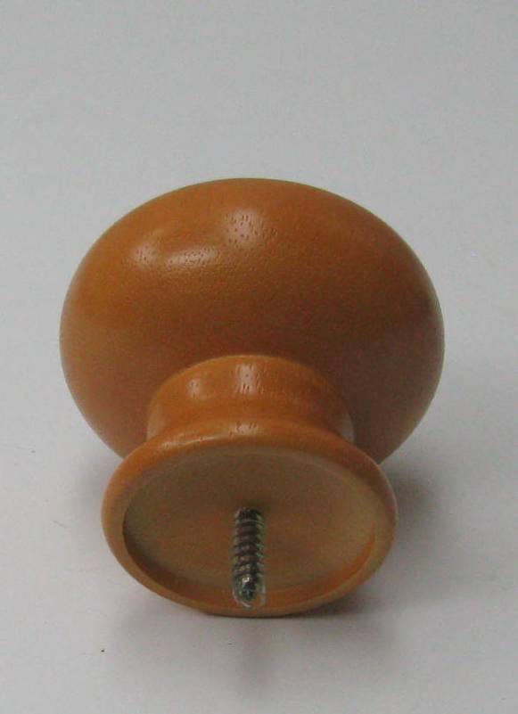 Graber 2" screw-in finial Mission, part #3-1458-13 back view